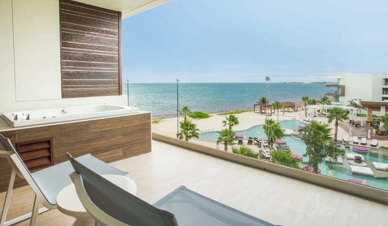 Secrets Riviera Cancun - Preferred Club Junior Suite Ocean View Balcony